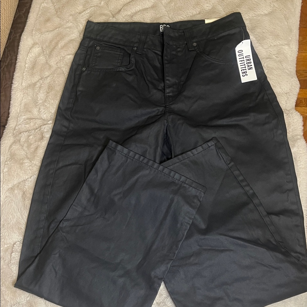 Urban Outfitters Men's Black Chinos